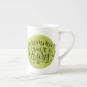 Tasse En Porcelaine Être maman n'est pas facile sur Green Circle