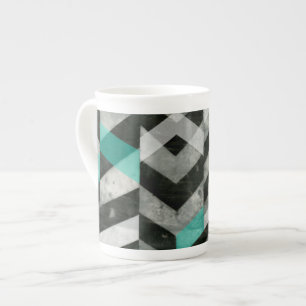Tasse En Porcelaine Exclusion II de Chevron