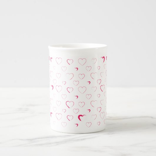 Tasse En Porcelaine Fait de toi mon coeur (Devant)