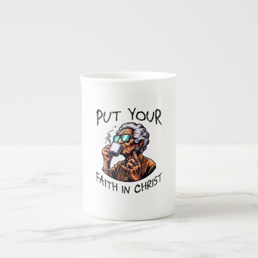 Tasse En Porcelaine faith (Devant)