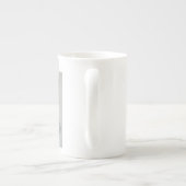 Tasse En Porcelaine Falaise (Dos)