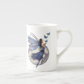 Tasse En Porcelaine Fée bleue minuit (Droite)