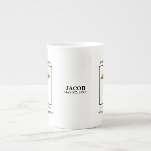 Tasse En Porcelaine Félicitations à l'infirmière praticienne (Devant)