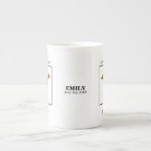 Tasse En Porcelaine Félicitations à l'obtention d'un diplôme de physio (Devant)