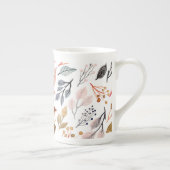 Tasse En Porcelaine feuille d'arbre (Droite)