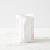 Tasse En Porcelaine feuille en chute (Dos)