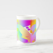 Tasse En Porcelaine Figure Pastel (Devant droit)