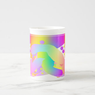 Tasse En Porcelaine Figure Pastel