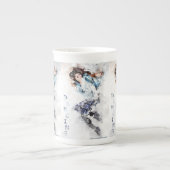 Tasse En Porcelaine Fille dansante (Devant)