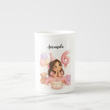 fille de 6 ans personnalisée pour son anniversaire