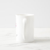 TASSE EN PORCELAINE "FITNESS DIVA" (Dos)