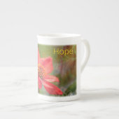Tasse En Porcelaine Fleur d'espoir (Devant droit)