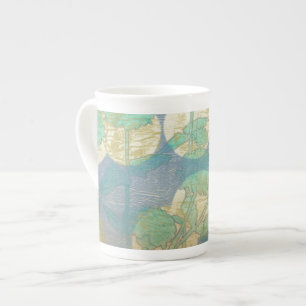 Tasse En Porcelaine Fleur I