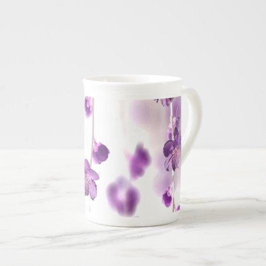 Tasse En Porcelaine Fleurs de cerisiers (Devant droit)