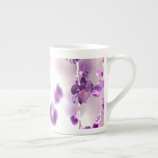 Tasse En Porcelaine Fleurs de cerisiers (Droite)