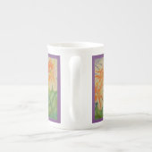 Tasse En Porcelaine Fleurs molles d'aquarelle (Dos)