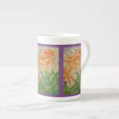 Tasse En Porcelaine Fleurs molles d'aquarelle (Devant droit)