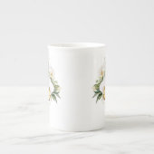 Tasse En Porcelaine Floral (Devant)