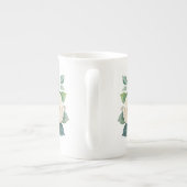Tasse En Porcelaine Floral (Dos)