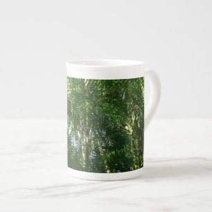 Tasse En Porcelaine Forest of Palm Trees Tropical Nature