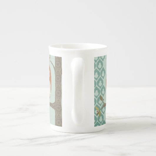 Tasse En Porcelaine Forêt Whimsy I (Dos)