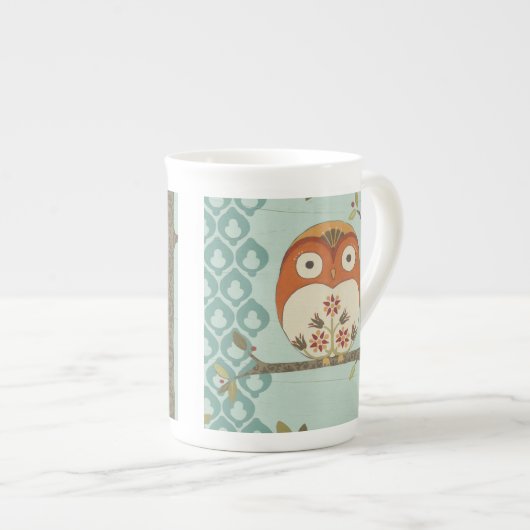 Tasse En Porcelaine Forêt Whimsy I (Devant droit)