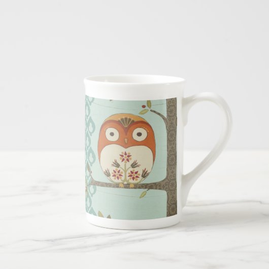 Tasse En Porcelaine Forêt Whimsy I (Droite)
