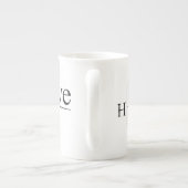 Tasse En Porcelaine Formule Amour de Maman 02 (Dos)