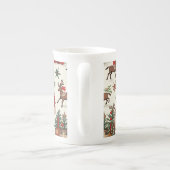 Tasse En Porcelaine Fouet de Noël (Dos)