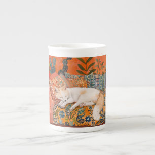 Tasse En Porcelaine Fox dormant