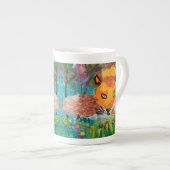 Tasse En Porcelaine Foxy (Devant droit)