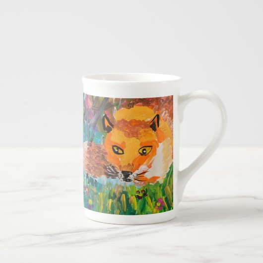 Tasse En Porcelaine Foxy (Droite)