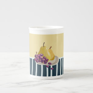 Tasse En Porcelaine Fresh Pear - la vie moderne encore