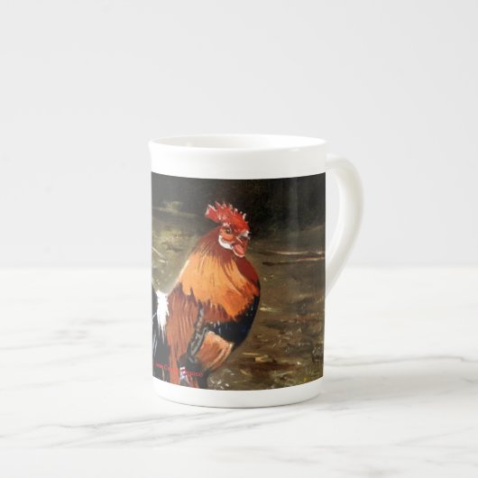 Tasse En Porcelaine Gallo (Devant droit)