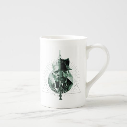 Tasse En Porcelaine GELLERT GRINDELWALD™ contre Dumbledore (Droite)