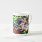 Tasse En Porcelaine Graffiti Brick Wall (Devant droit)