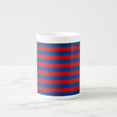 Tasse En Porcelaine Grand Décor Horizontal Moderne Vibrant (Devant)