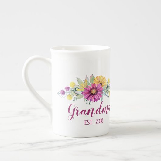 Tasse En Porcelaine Grand-mère, Mamaw, Grams... (Gauche)