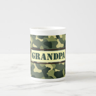 Tasse En Porcelaine Grand-père Camo