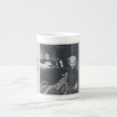 Tasse En Porcelaine "Grandes Soeurs" - Crabe Herbe de vie! Peut person (Devant)