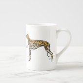 Tasse En Porcelaine Greyhound Red Brindle (Droite)