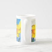 Tasse En Porcelaine Groupe de Daffodils Médaille d'or Fleurs (Dos)