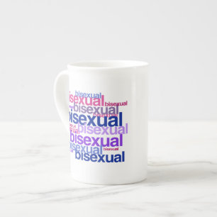TASSE EN PORCELAINE GROUPE DE FIERTE BISEXUELLE