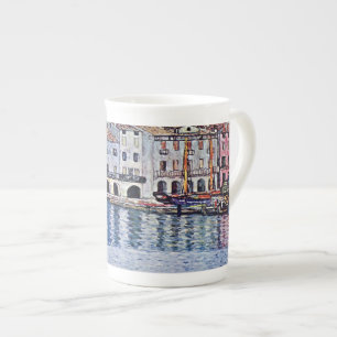 Tasse En Porcelaine Gustav Klimt - Malcesine sur le lac de Garde Itali