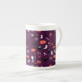 Tasse En Porcelaine Halloween (Devant droit)