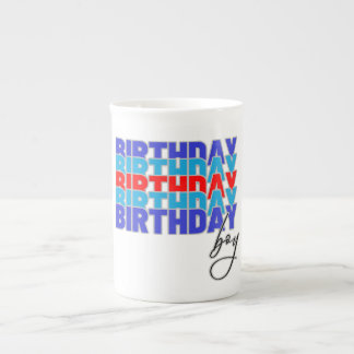 Tasse En Porcelaine Happy birthday boy. Celebrating your birthday...