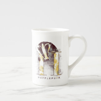 Tasse En Porcelaine Harry Potter | Aquarelle Badger HUFFLEPUFF™