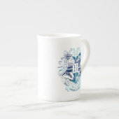Tasse En Porcelaine Harry Potter| Crest Aguamenti HOGWARTS™ (Devant droit)