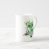 Tasse En Porcelaine Harry Potter | Crête SLYTHERIN™ (Devant droit)