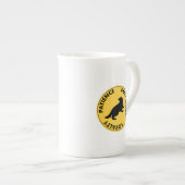 Tasse En Porcelaine Harry Potter | HUFFLEPUFF™ Caractéristiques graphi (Devant droit)